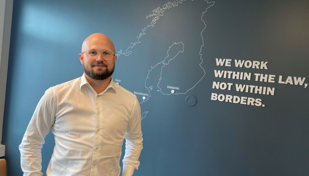 Nordia Law har kontorer i Oslo, Gøteborg, Helsinki, København og Stockholm, og består av nærmere seksti advokater. Anton Forssten jobber hovedsakelig med tvisteløsning og selskapsrett Nordia Law har kontorer i Oslo, Gøteborg, Helsinki, København og Stockholm, og består av nærmere seksti advokater. Anton Forssten jobber hovedsakelig med tvisteløsning og selskapsrett