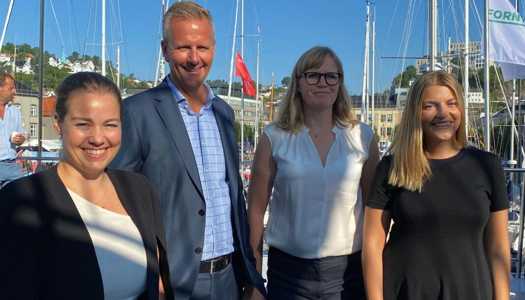 Mari Reitzel Bjerke, Anders Gaudestad, Birgitte Vartdal og Ivana Filipovic. Mari Reitzel Bjerke, Anders Gaudestad, Birgitte Vartdal og Ivana Filipovic.