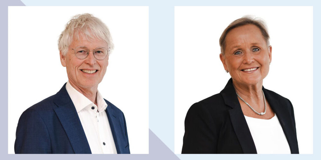 Johan Henrik Frøstrup og Ranveig Sem. Johan Henrik Frøstrup og Ranveig Sem.