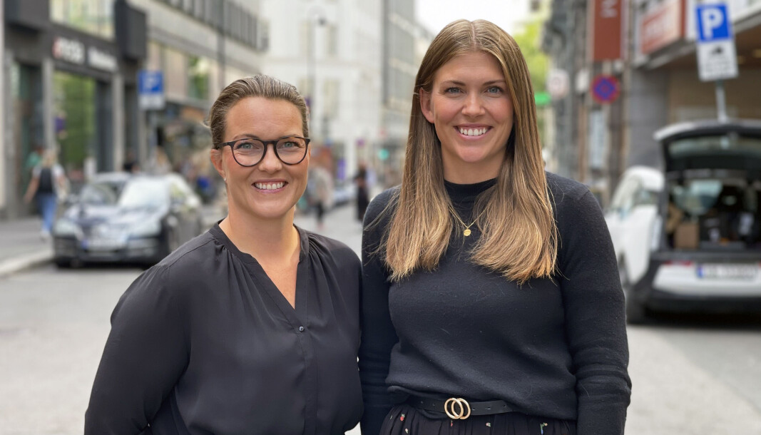 Bærekraftsjussen utvikler seg veldig fort. Vi føler at vi har kunnskap å dele, sier Trine Granlund og Karin Gjerlaug Lian. Bærekraftsjussen utvikler seg veldig fort. Vi føler at vi har kunnskap å dele, sier Trine Granlund og Karin Gjerlaug Lian.