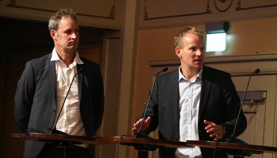 Bjørn Olav Jahr og Bendik Falch-Koslung snakket om styrker og svakheter med gjenopptakelseskommisjonen.