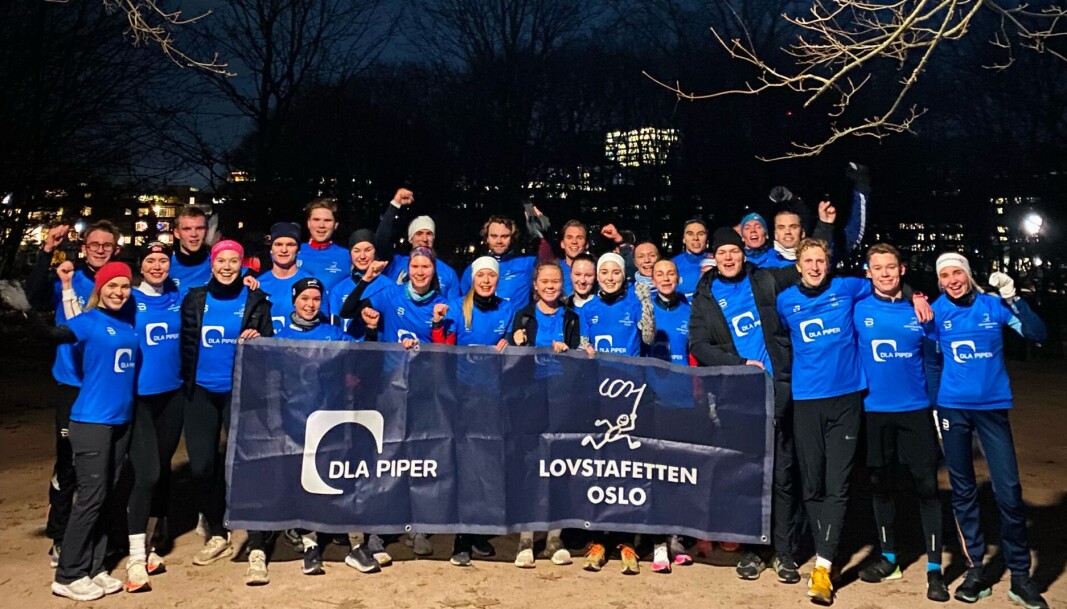 Gjengen i Lovstafetten Oslo. Gjengen i Lovstafetten Oslo.