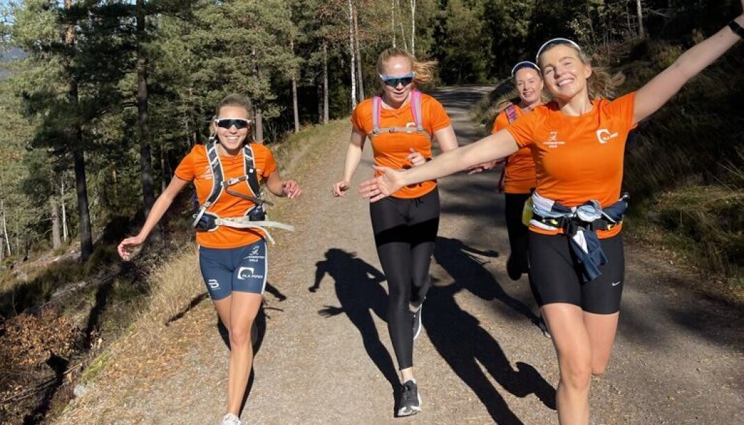 Fra fjorårets løp. Fra fjorårets løp.