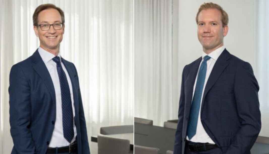 Knud Jacob Knudsen og Stian Alexander Slaatta. Knud Jacob Knudsen og Stian Alexander Slaatta.