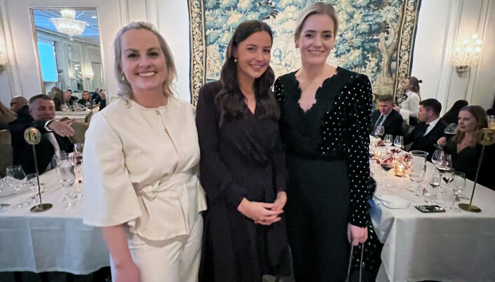 Anne-Sofie Rolfsjord, Anne Katrine Sletbakk Ramstad og justisminister Emilie E. Mehl Anne-Sofie Rolfsjord, Anne Katrine Sletbakk Ramstad og justisminister Emilie E. Mehl