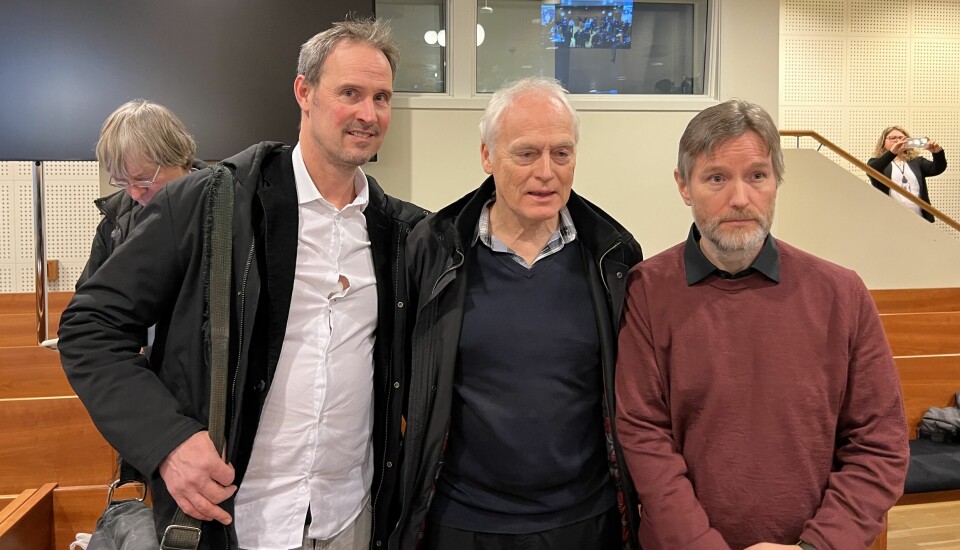 Bjørn Olav Jahr, Halvard Sivertsen og Mikkel Tronsrud har vært sentrale aktører i arbeidet med å få saken gjenopptatt.