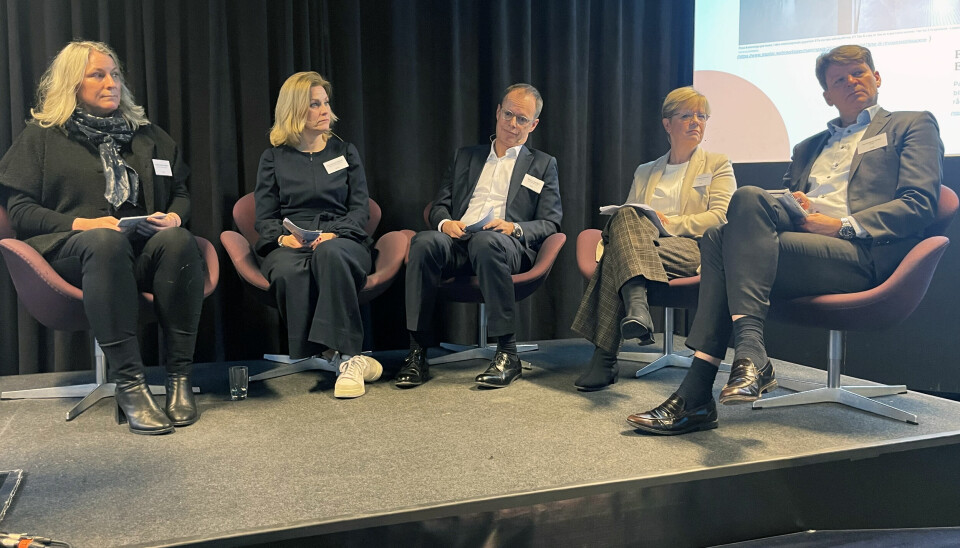 Cathrine Bjerke Dalheim, Tine Wærsten , Marius L. Andresen, Kjersti T. Trøbråten og Harald Alfsen satt i panelet.
