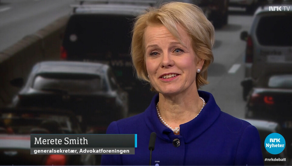 Merete Smith. Skjermdump NRK.