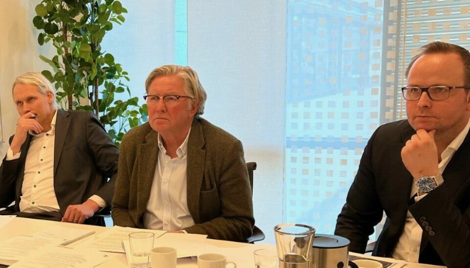 Erik Flågan, Bård Racin Meltvedt og Ronny van der Meij.