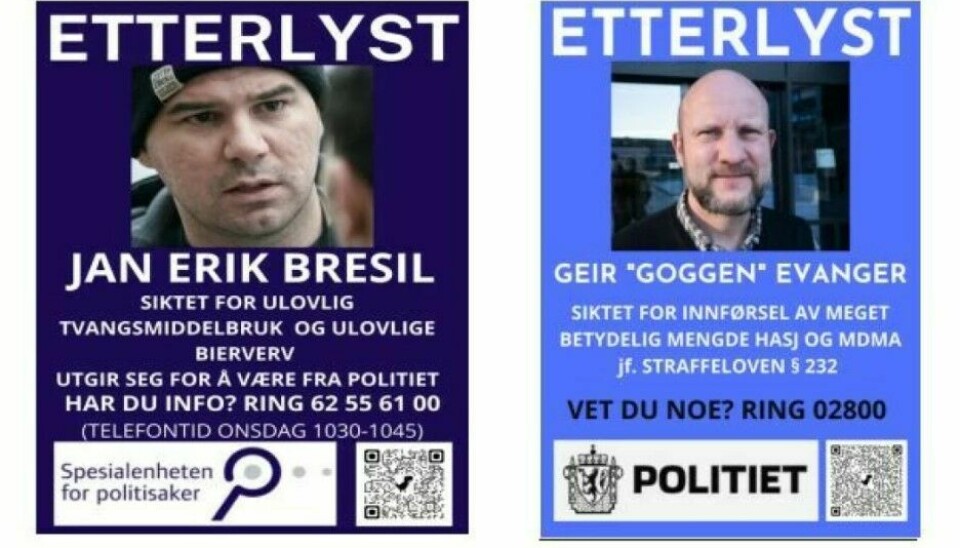 Bengt Waldow mener disse plakatene vernes av ytringsfriheten. Evanger mener det er over grensen.