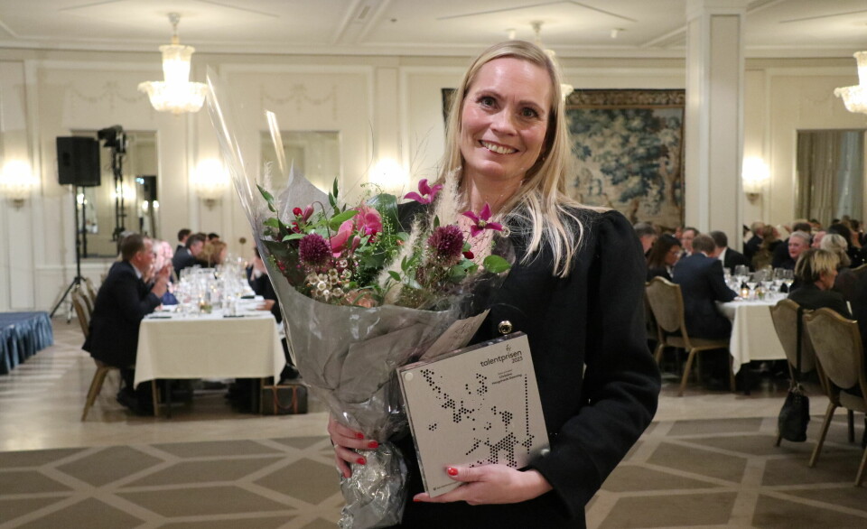 Advokat i Deloitte Advokatfirma Vest, Christine Haugstvedt Downing, vinner Advokatforeningens talentpris for 2023.