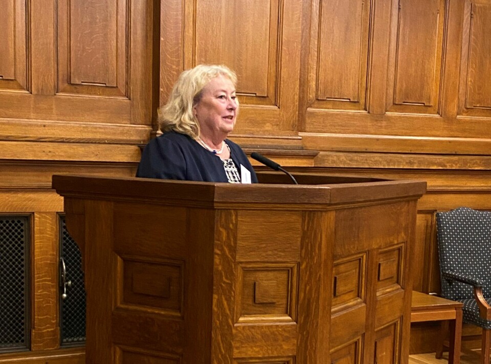 Toril Marie Øie har vært justitiarius siden februar 2016. Det var hun som tok initiativ til å invitere ferske møterettsadvokater til en mottagelse i Høyesterett.