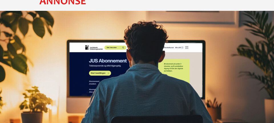 JUS-abonnementet gir juristene faglig frihet