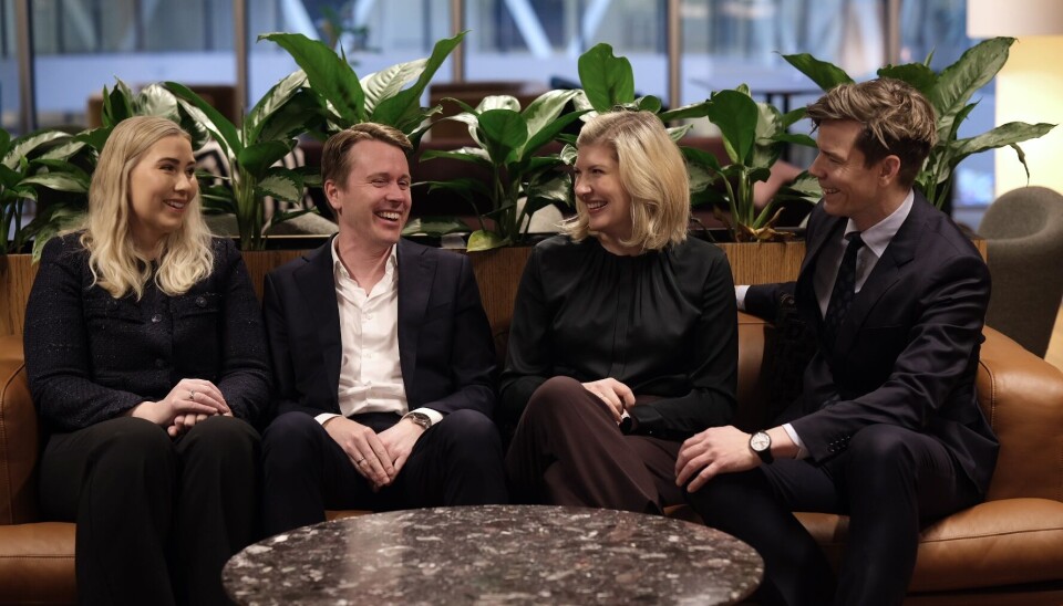 Svanhild Vesterheim, Andreas Gustavson, Theresa Schumacher Walberg og Stian Advocaat Endre.