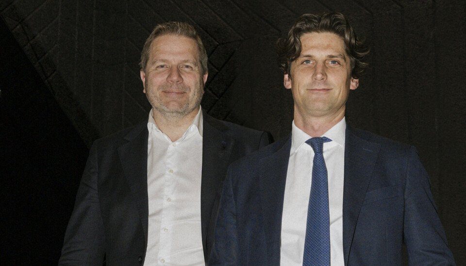 Managing partner i SANDS, Thomas Sando, og Jonathan Kjerschow